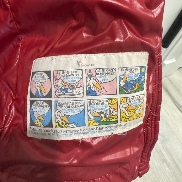 Moncler Red Jacket - Picture 3 of 7